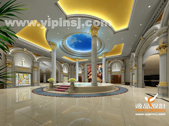 The bathing pool Design